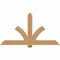 Ekena Millwork Redmond Smooth Timber Gable Bracket, Western Red Cedar, 72"W x 39"H x 3 1/2"D x 5 1/2"F, 13/12 Pitch GBW072X39X0406RED00SWR - alternate 1